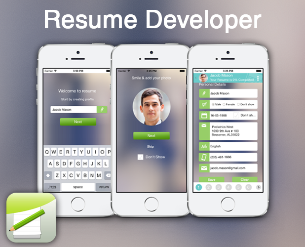 resume developer  u2013 create resume on the go