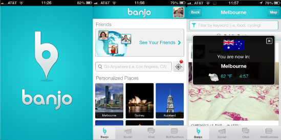 Banjo Location Mobile App